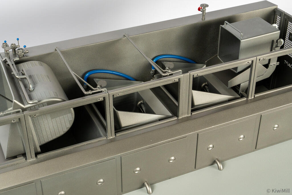 Industrial Cooking and Chilling Line Scale Model